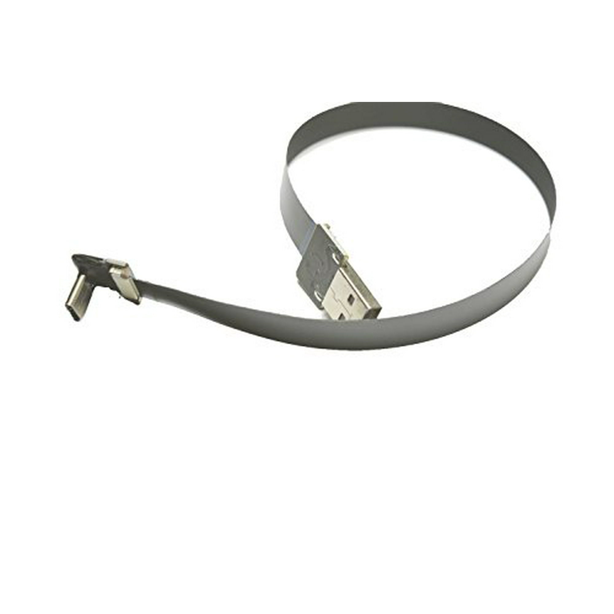 10CM Short Black FFC USB C FPV Flat Slim Thin Ribbon FPC Cable USB Type-C 90 Degree to Standard USB A for sync and Charging 10CM Short Black FFC USB C FPV Flat Slim Thin Ribbon FPC Cable USB Type-C 90 Degree to Standard USB A for sync and Charging